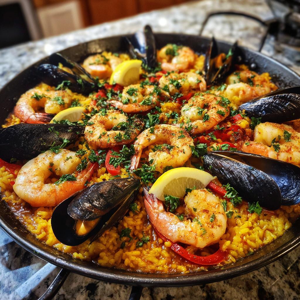 Seafood Paella