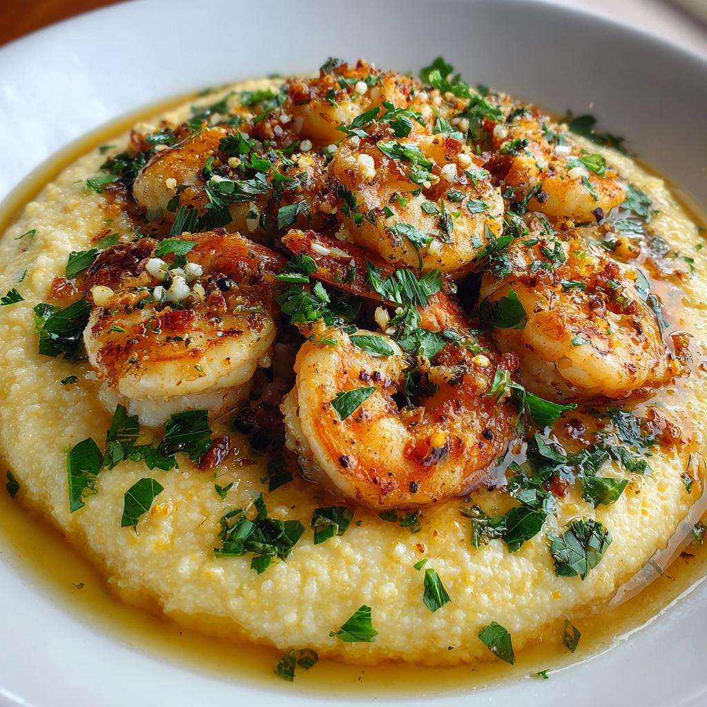 Shrimp and Grits - detail 1