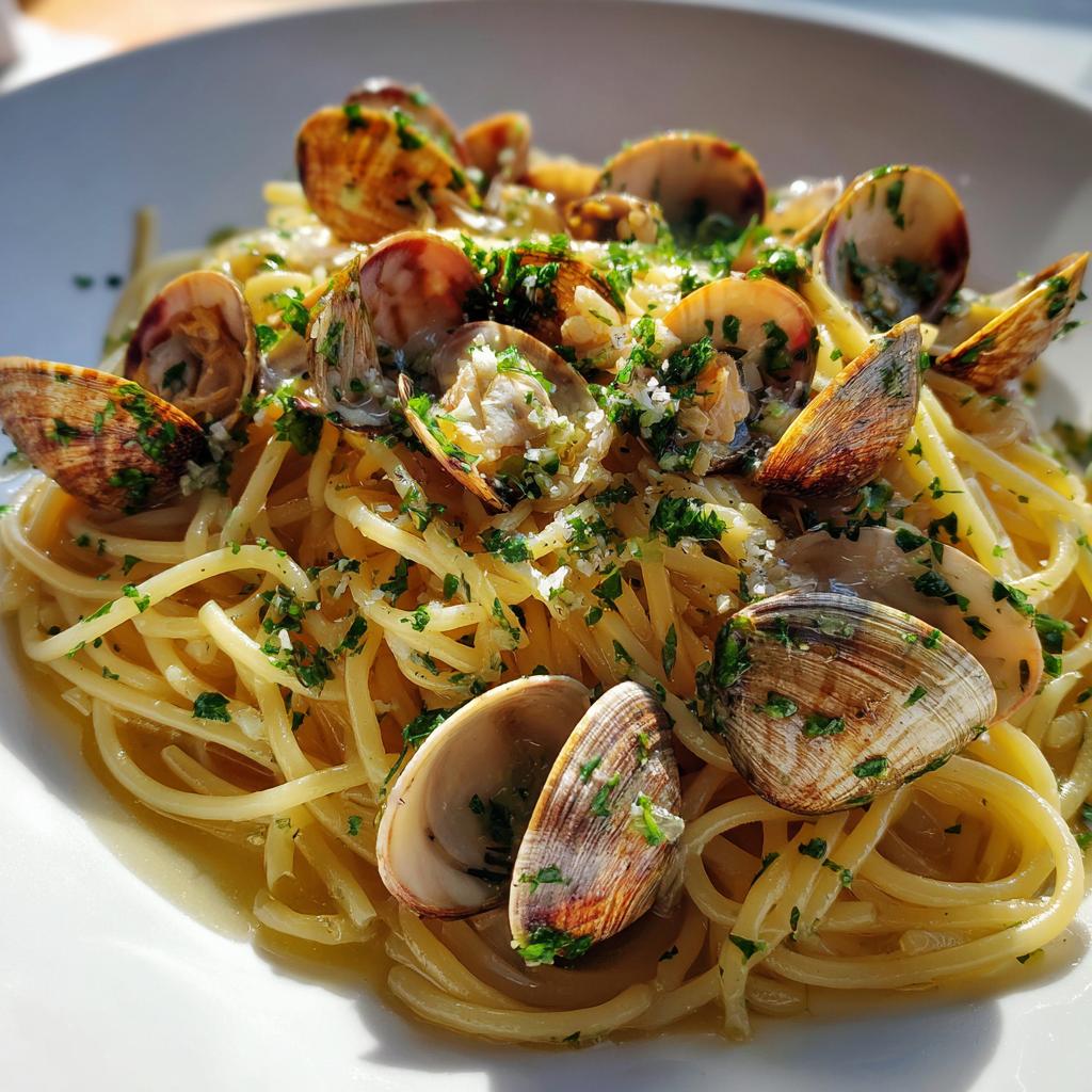Spaghetti with Clams - detail 1