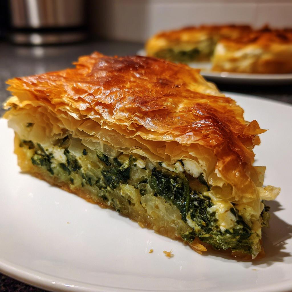 Spanakopita - detail 1