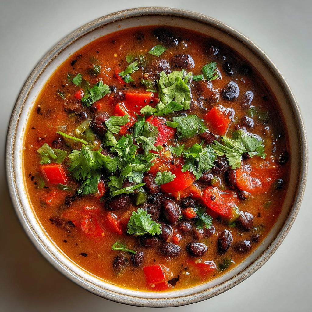 Spicy Black Bean Soup