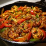 Spicy Cajun Shrimp Skillet