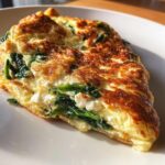 Spinach and Feta Omelette