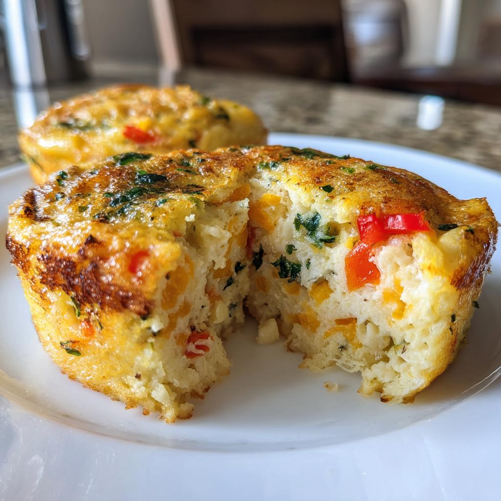 Veggie Egg Muffins - detail 1