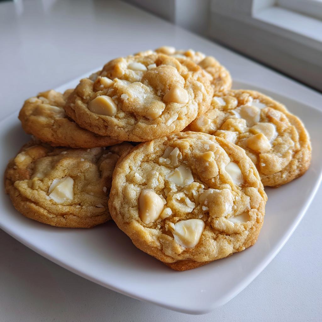White Chocolate Macadamia Nut Cookies - detail 1