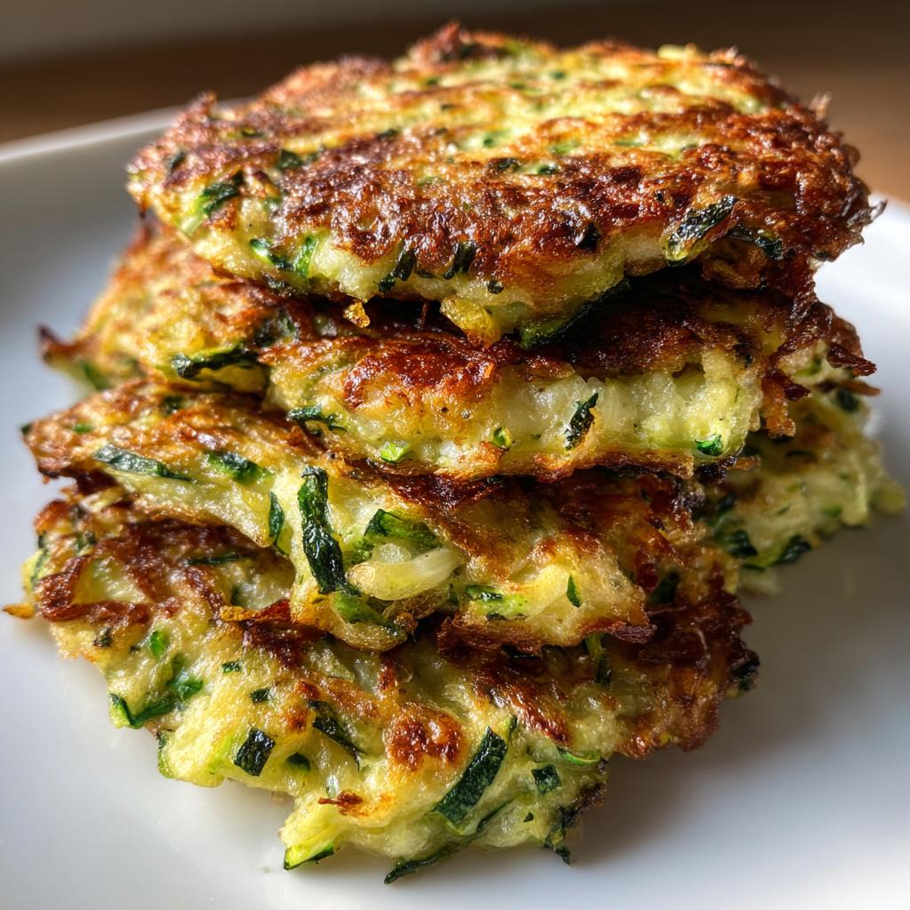 Zucchini Fritters - detail 1