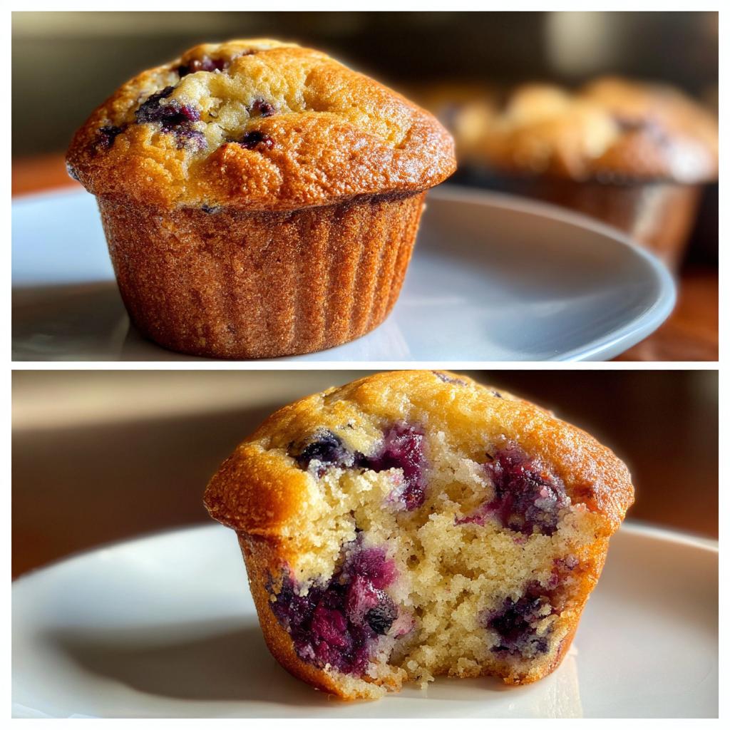 blueberry muffins from cake mix recipes - detail 1