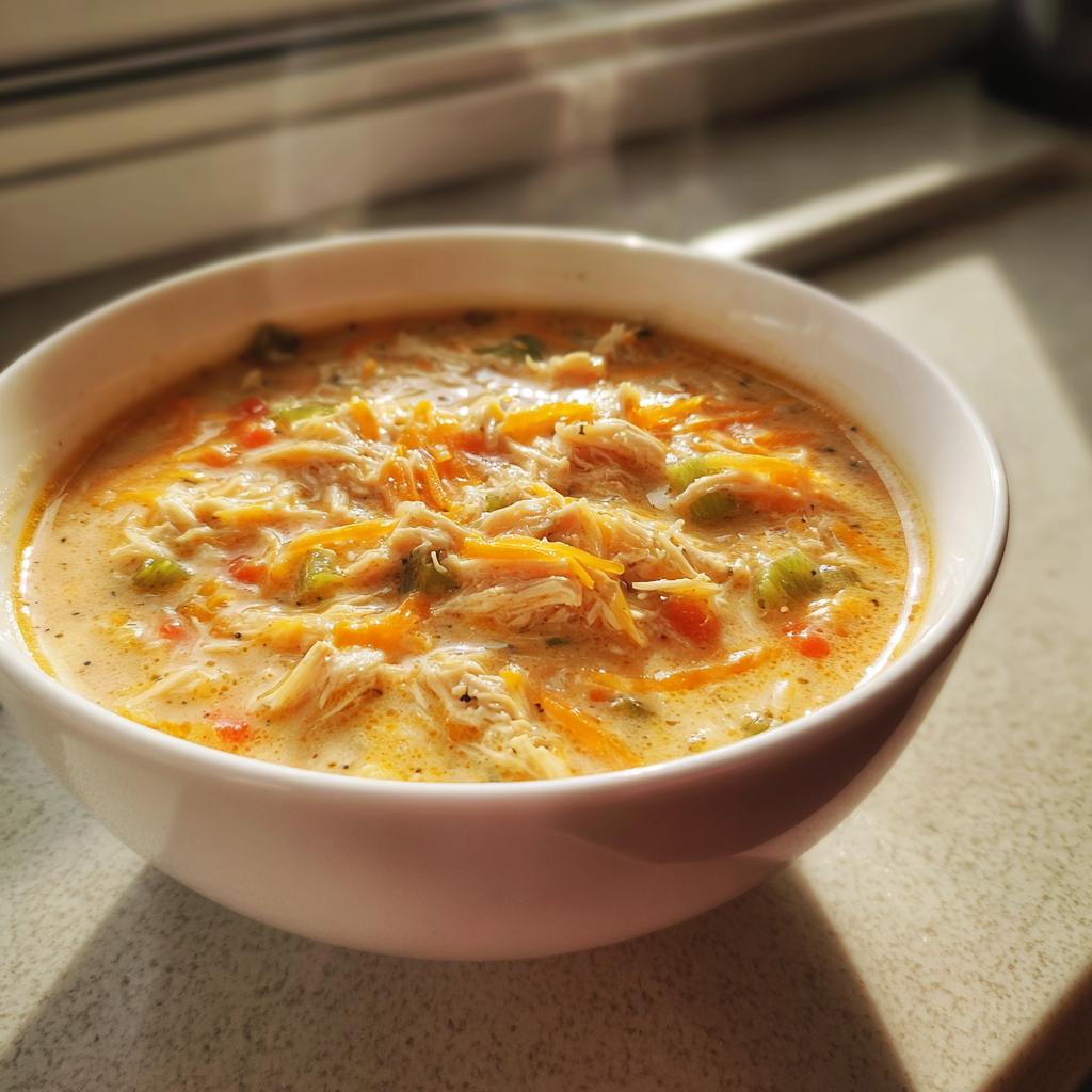 buffalo chicken soup - detail 1