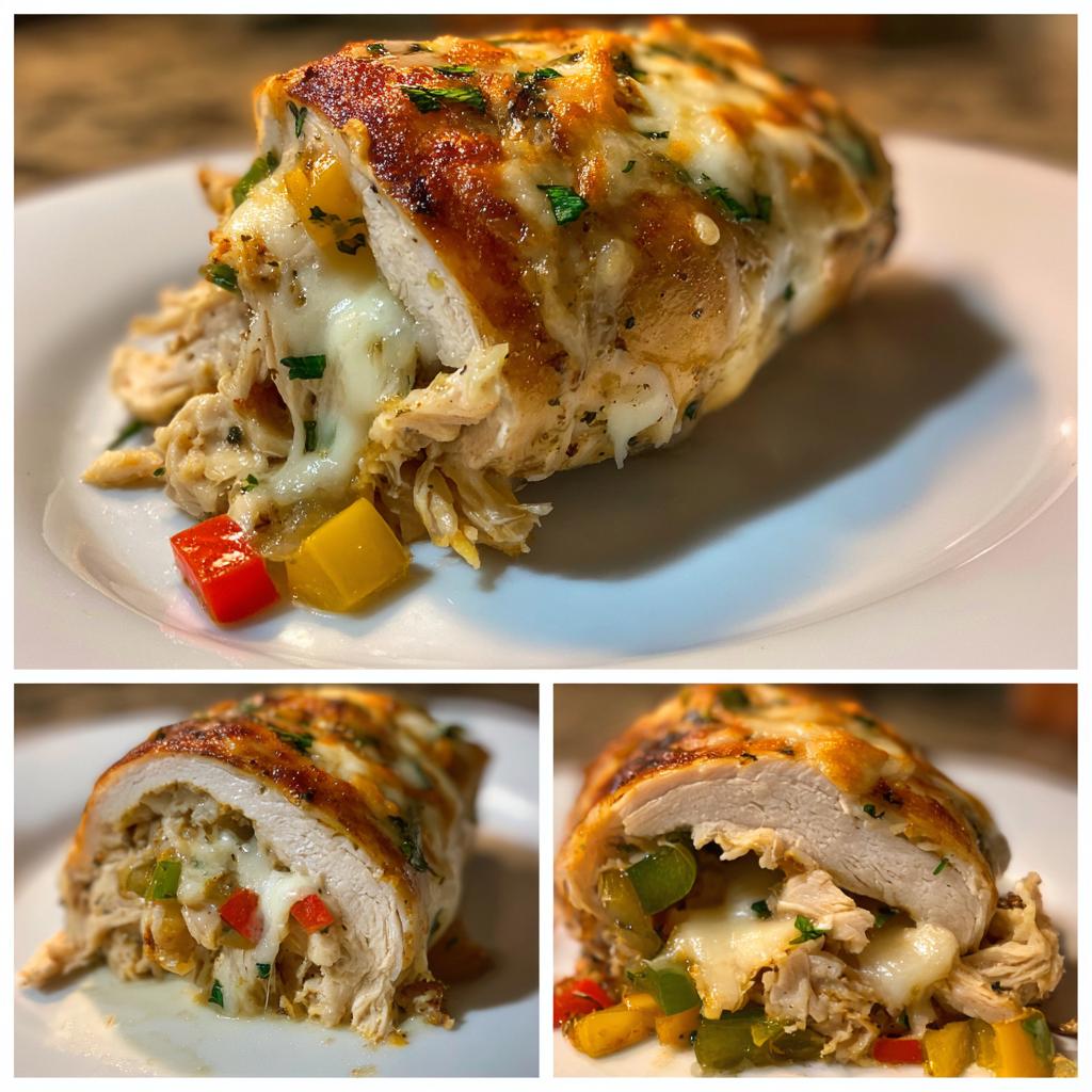 chicken roll ups - detail 1