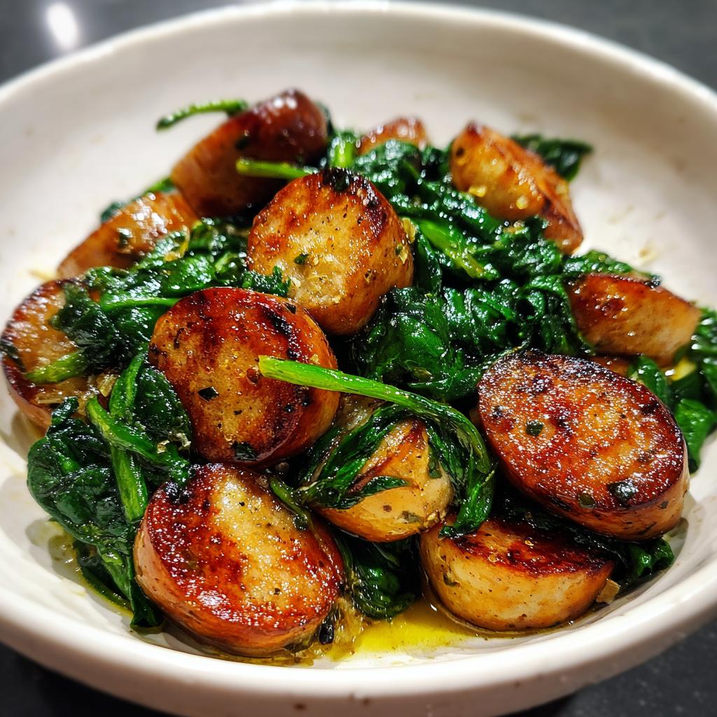 chicken sausage spinach recipes