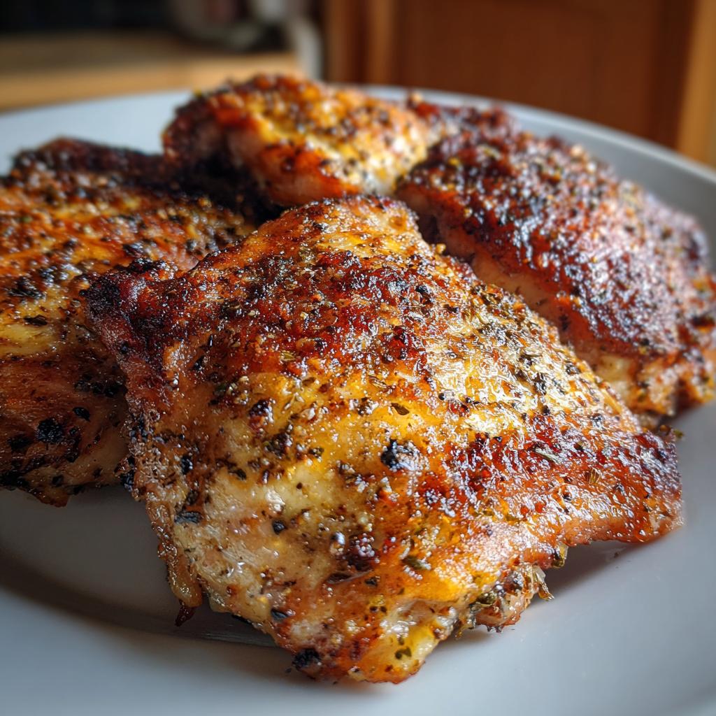 chicken thigh dinner