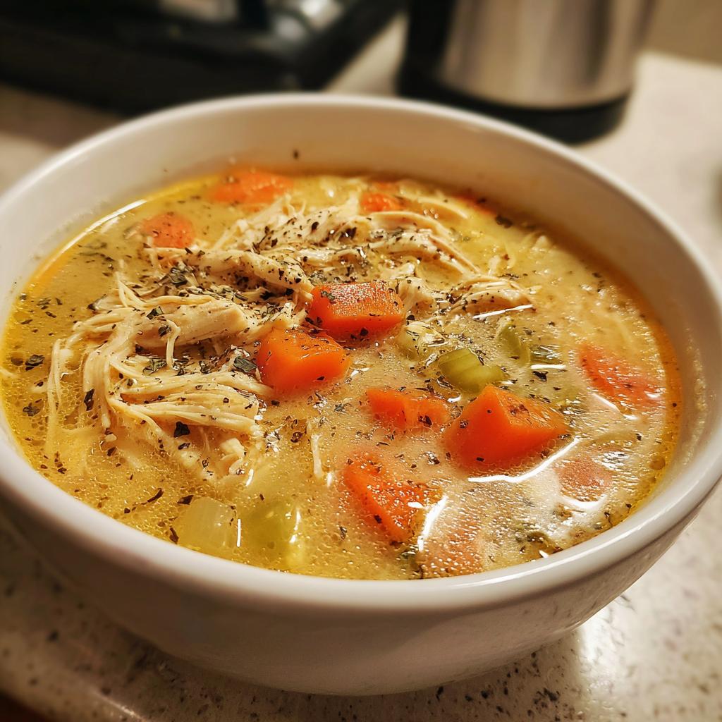 cream of chicken soup - detail 1