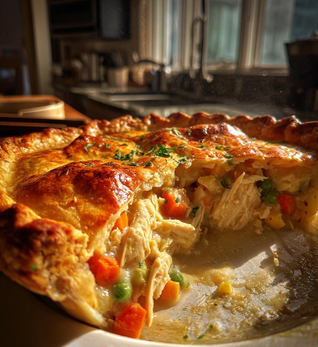 deep dish chicken pot pie recipe - detail 1
