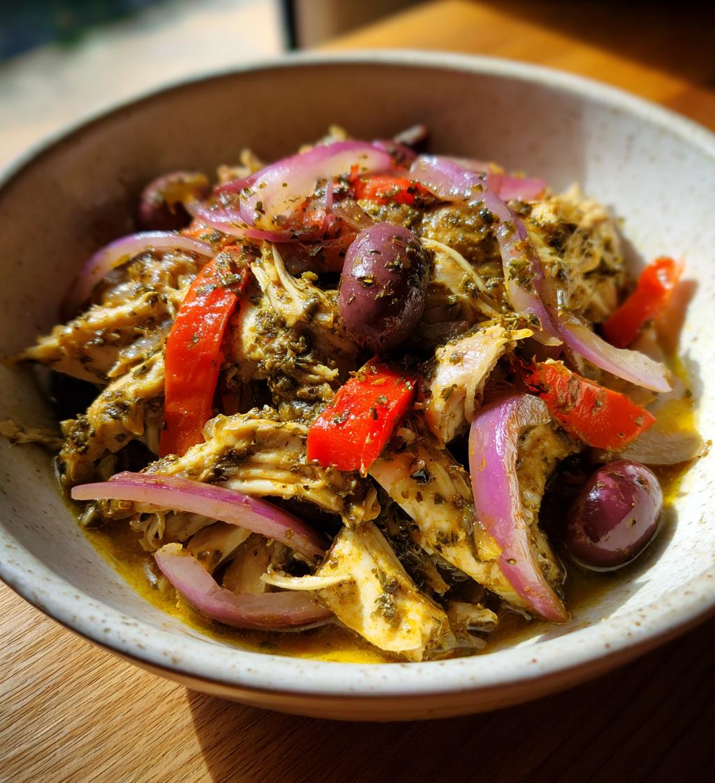 greek chicken slow cooker