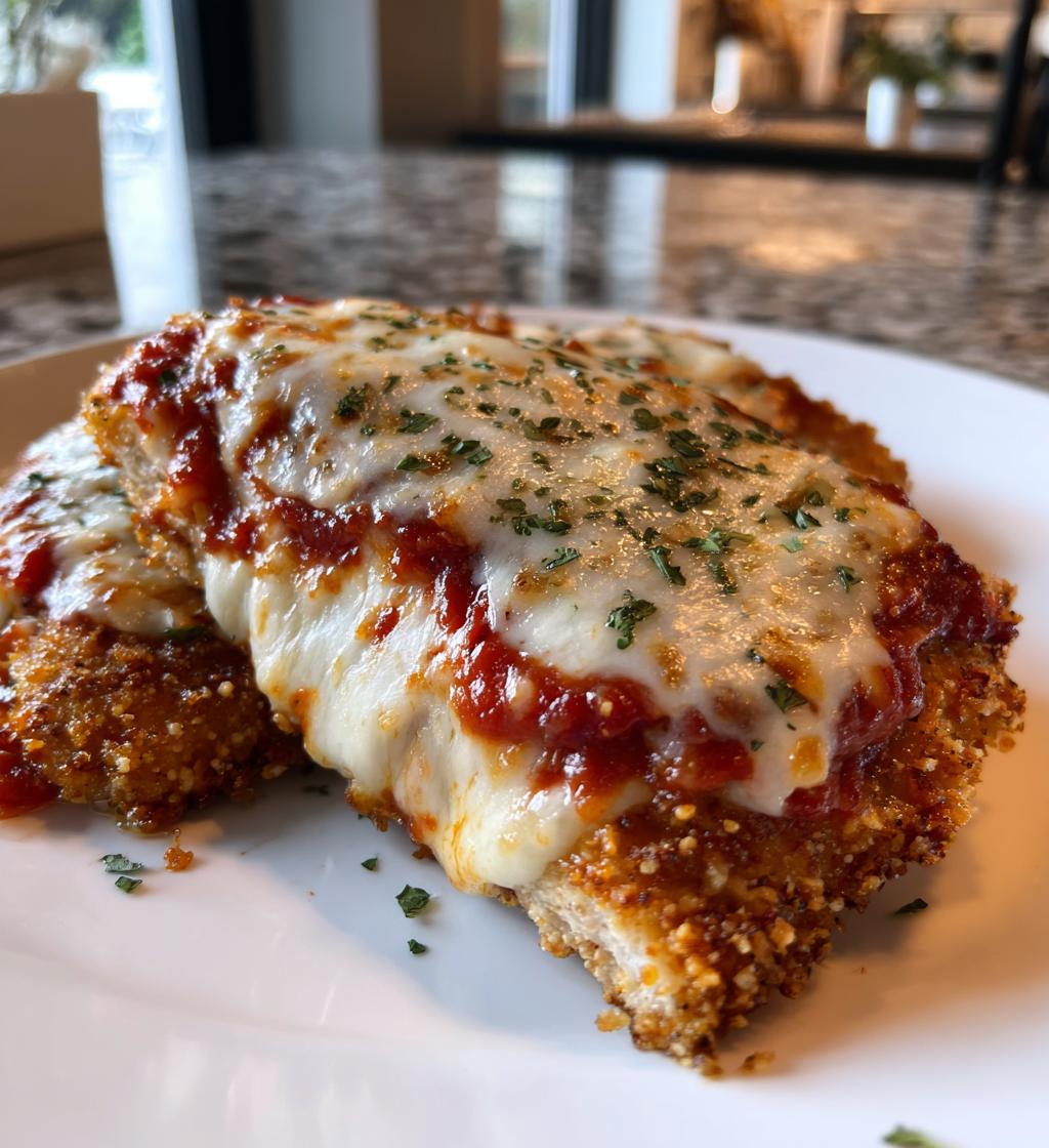 healthy chicken parm - detail 1