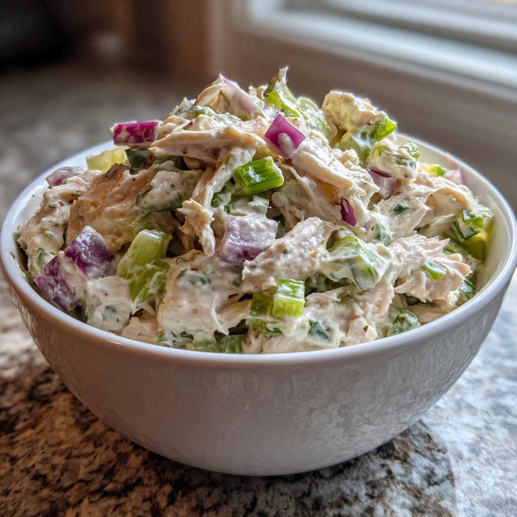 keto chicken salad - detail 1