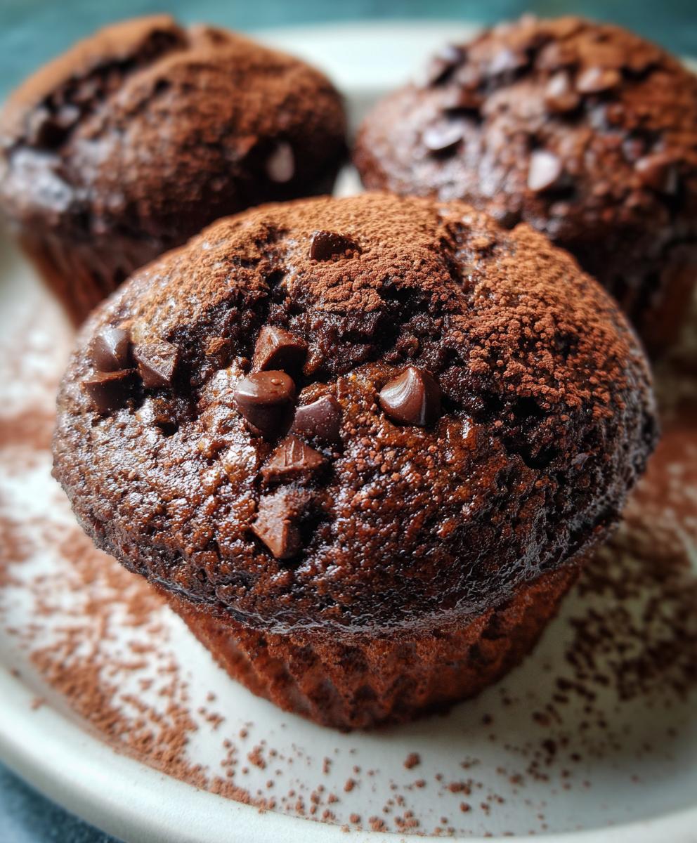 recipes muffins chocolate - detail 1