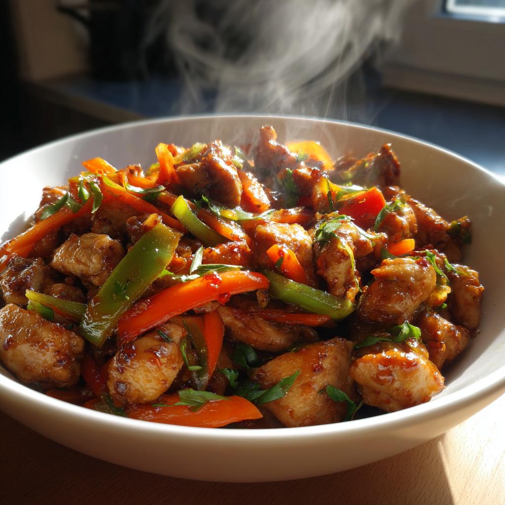 stir fry chicken