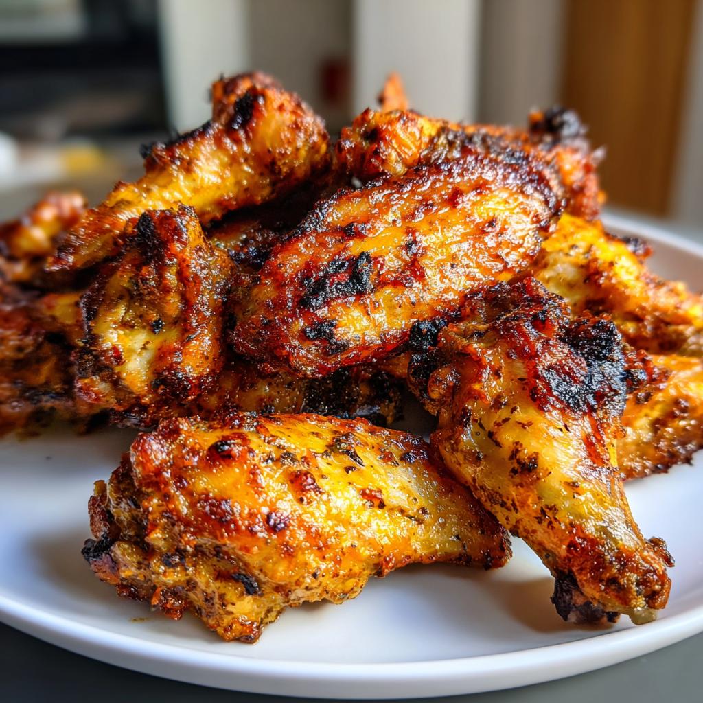 Air Fryer Jamaican Jerk Wings - detail 1