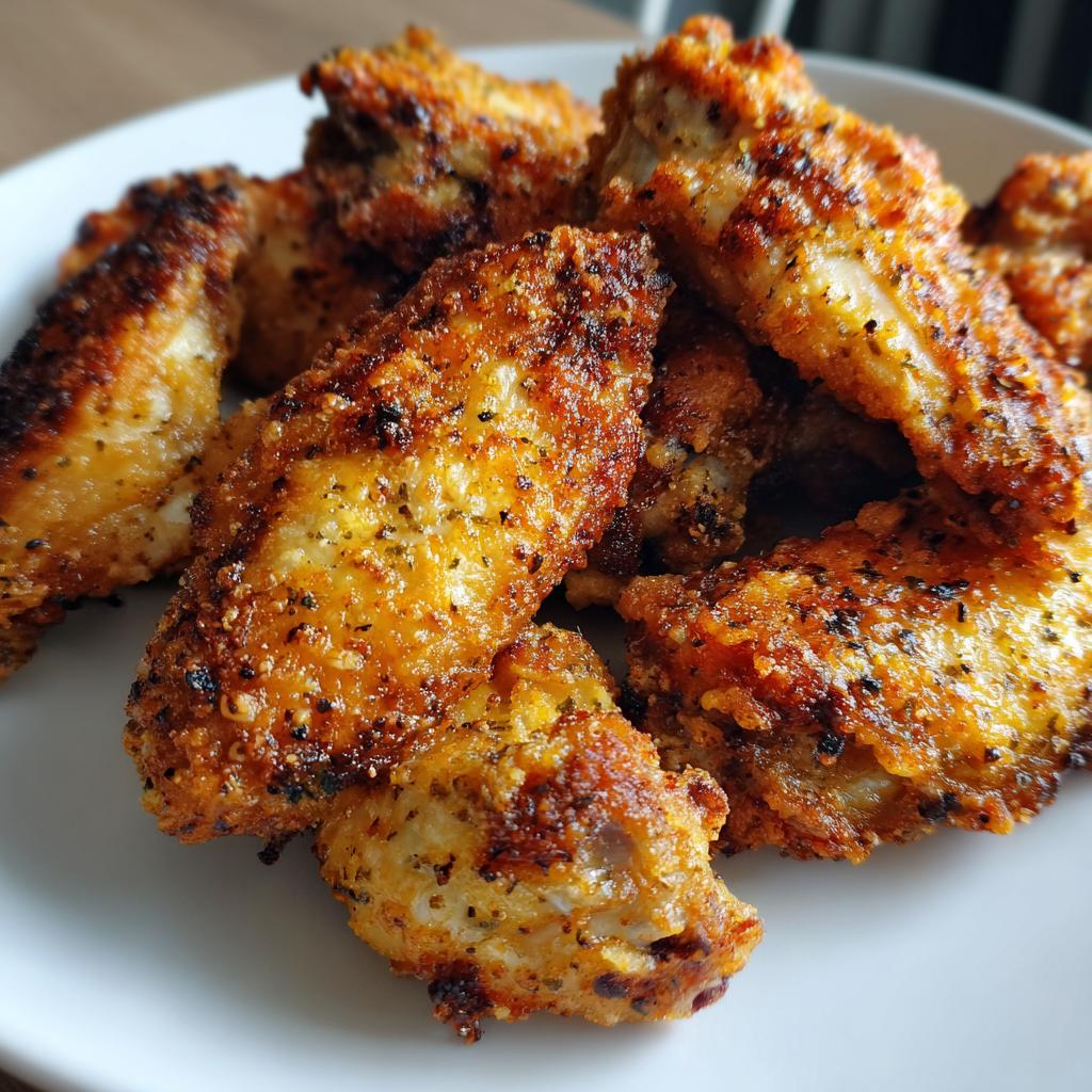 Air Fryer Ranch Seasoned Wings