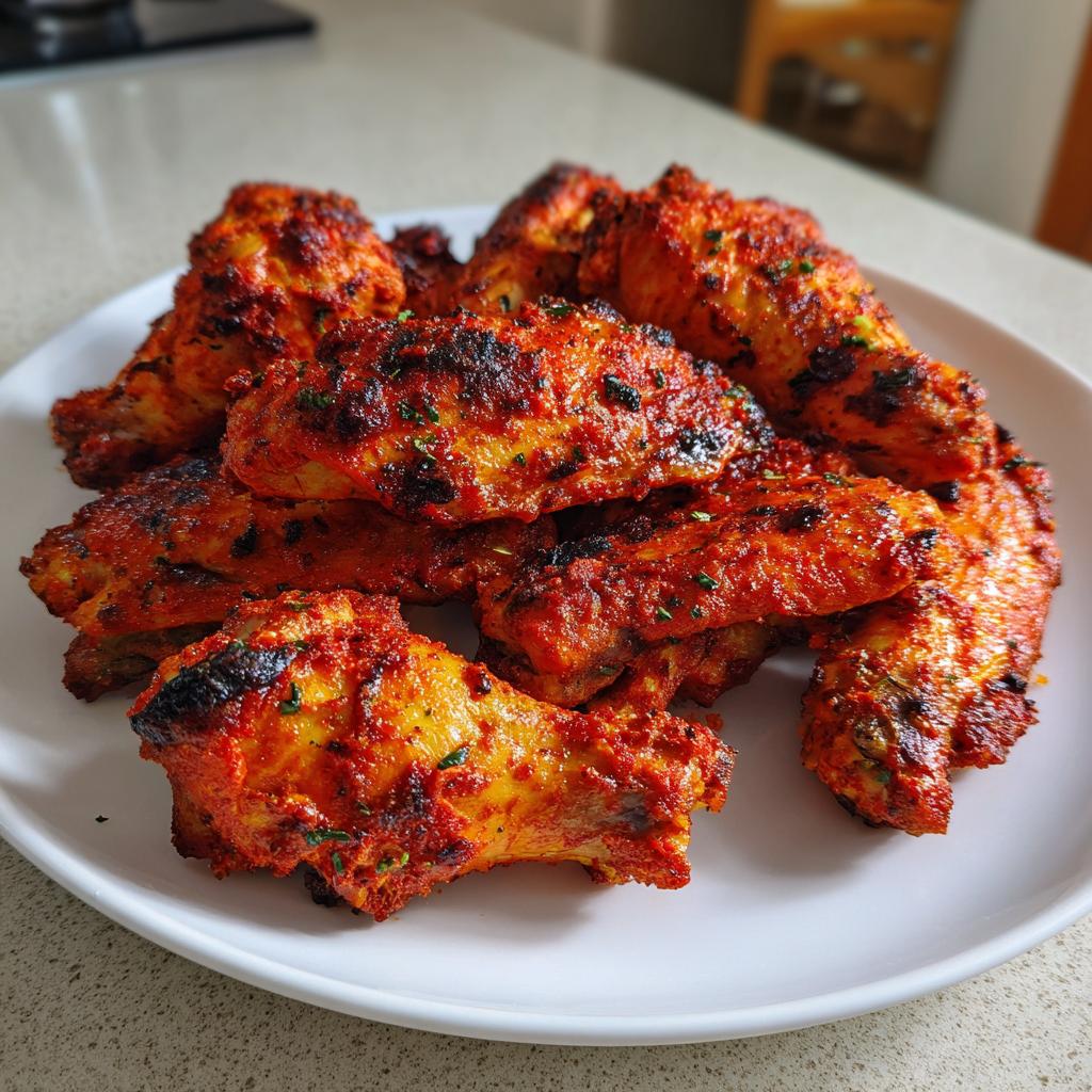 Air Fryer Tandoori Chicken Wings - detail 2