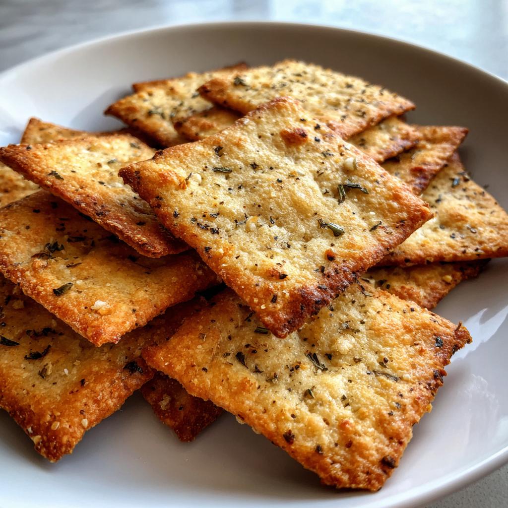 Almond Flour Crackers