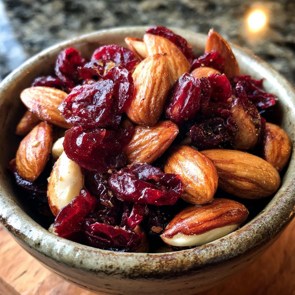 Almonds with Dried Cranberries