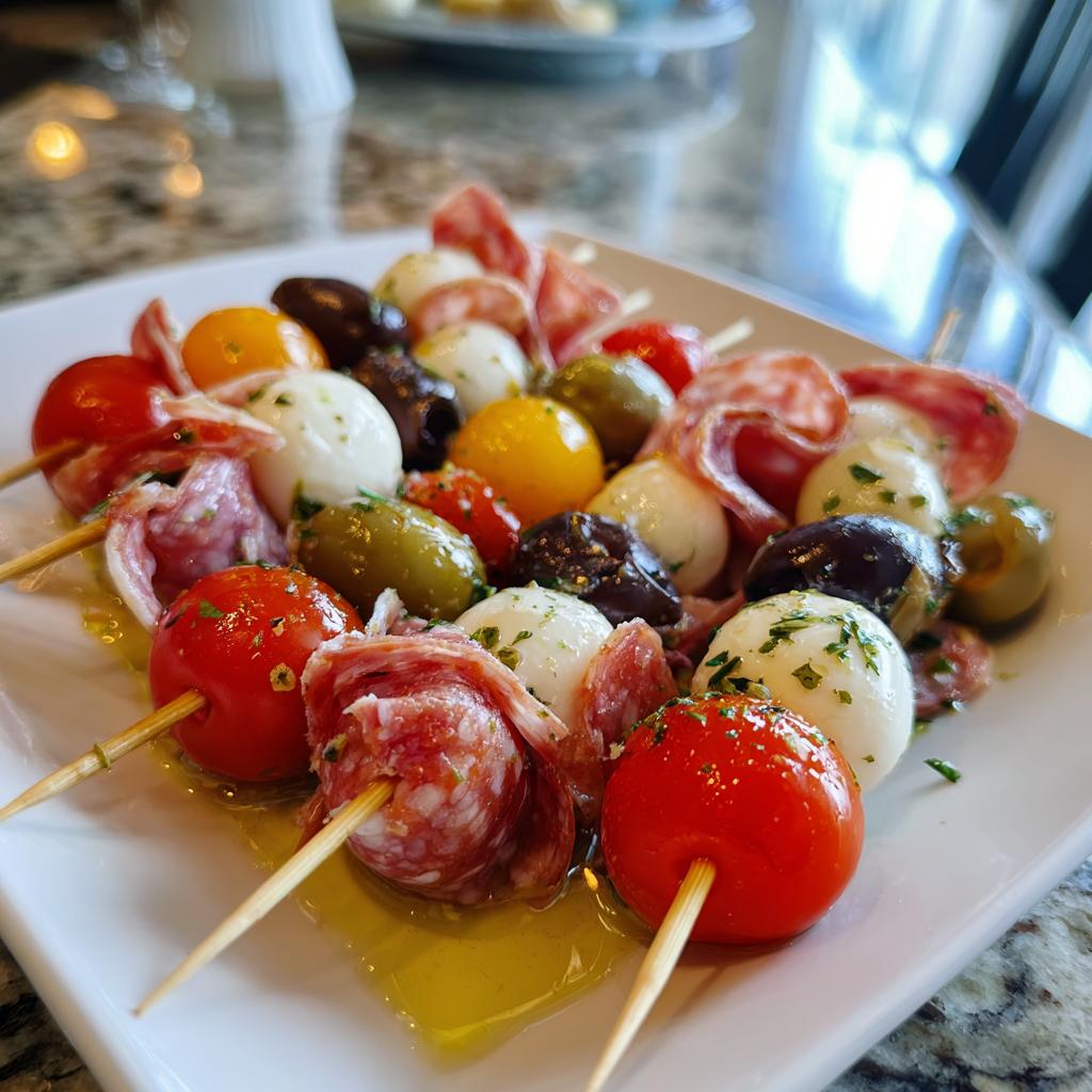 Antipasto Skewers