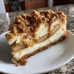 Apple Crisp Cheesecake