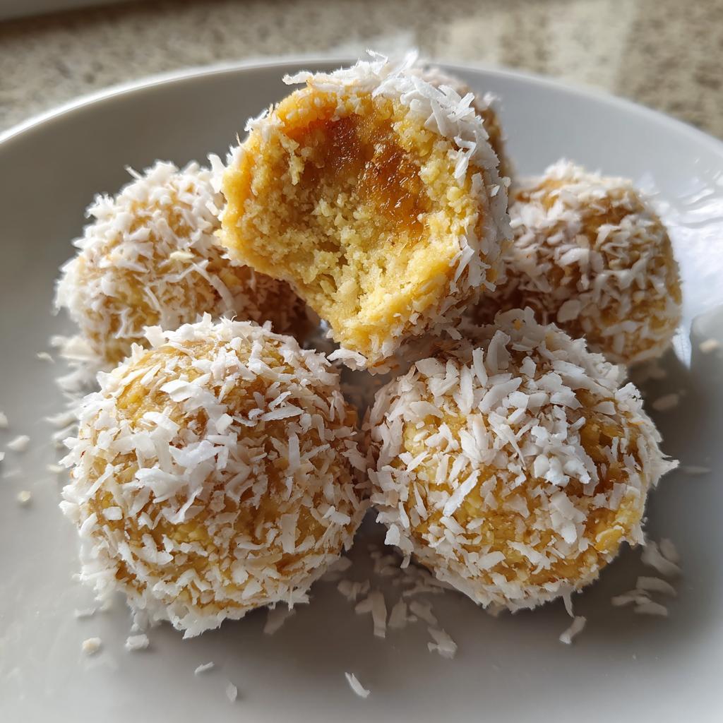 Apricot Almond Truffles - detail 1