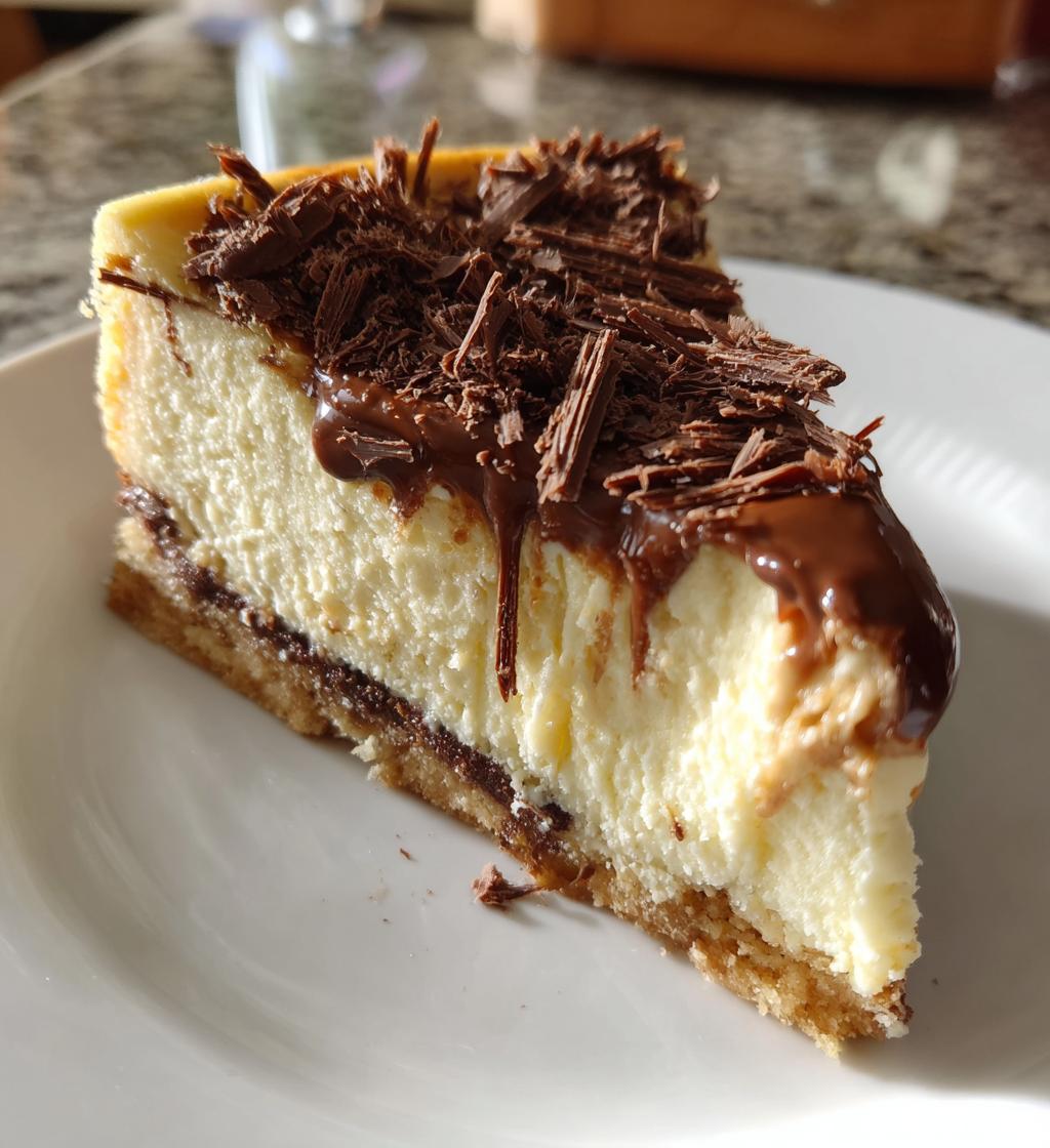 Baileys Irish Cream Cheesecake - detail 1