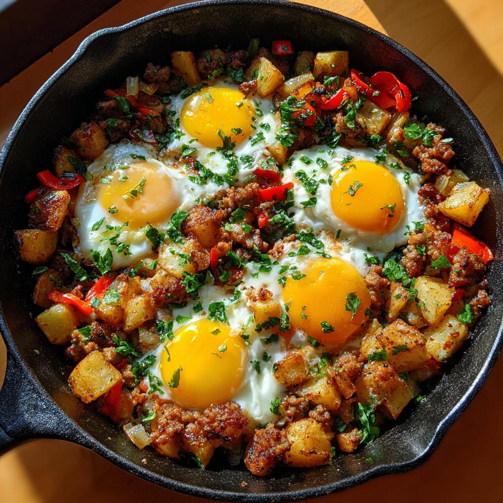Breakfast Skillet with Sausage - detail 1