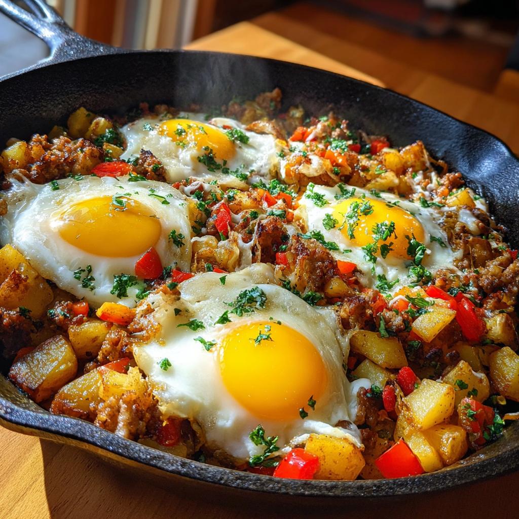 Breakfast Skillet with Sausage