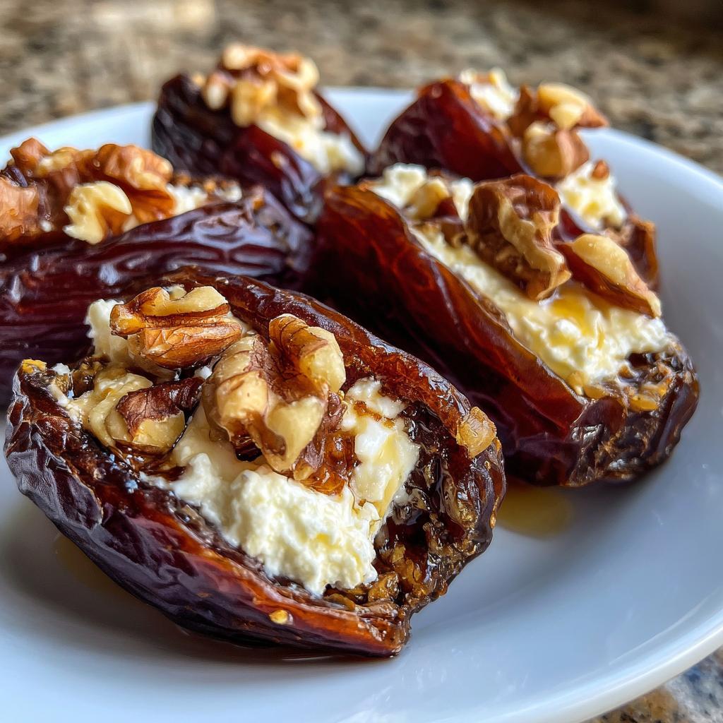 Cheese-Stuffed Dates - detail 1