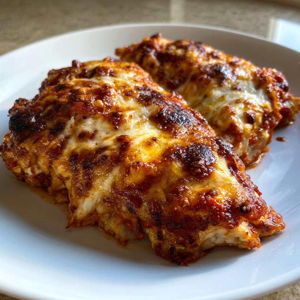 Cheesy Chicken Marinara Bake