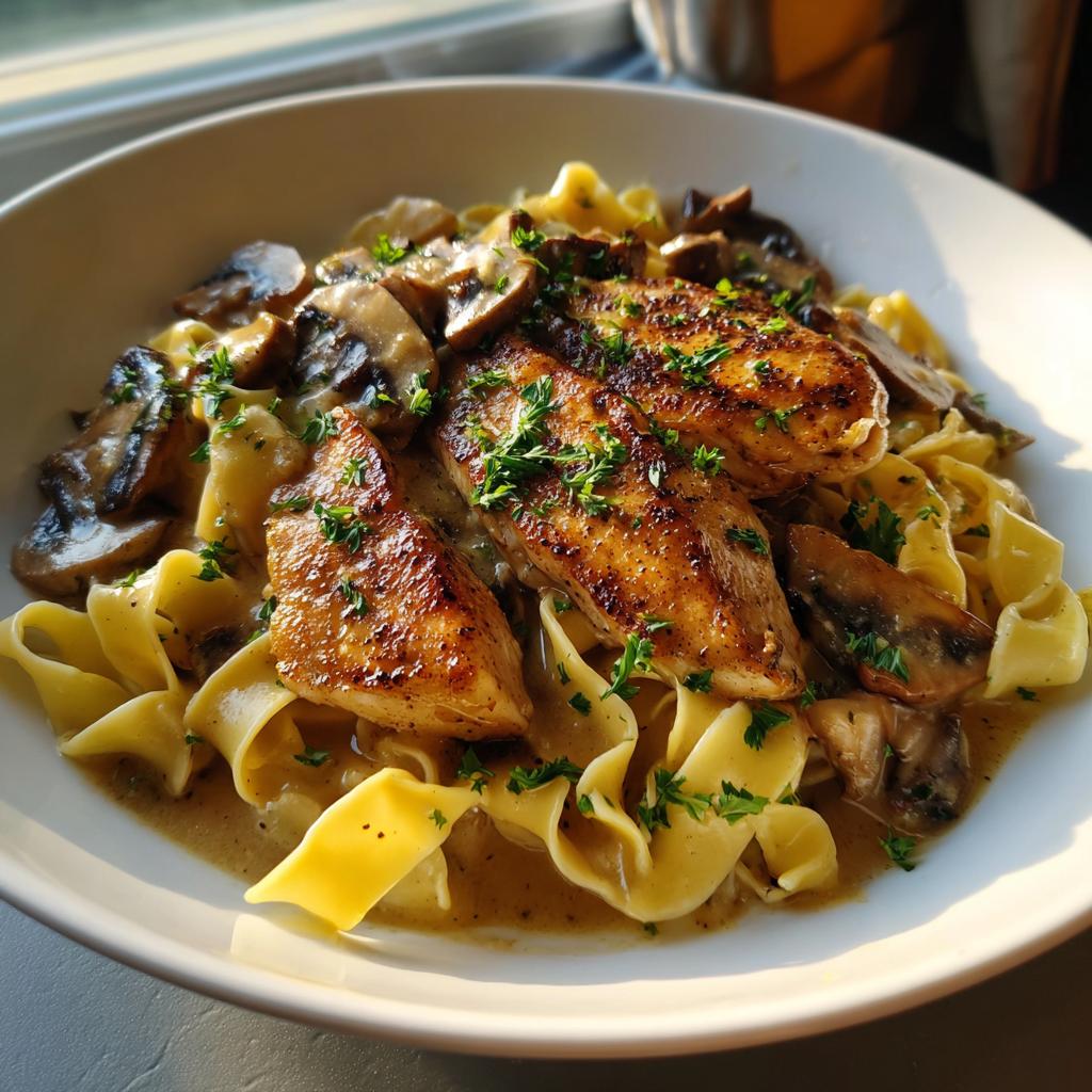 Chicken Marsala Pasta - detail 1