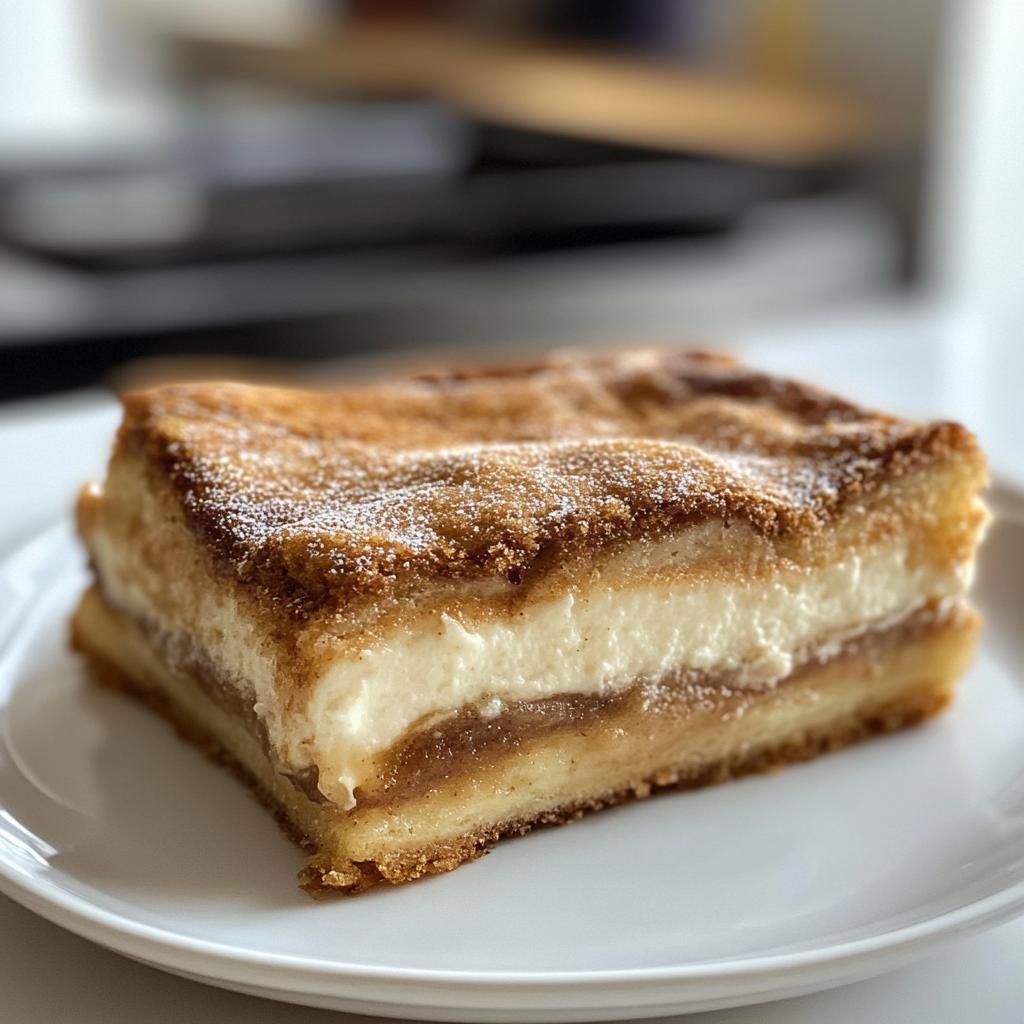 Churro Cheesecake Bars - detail 1
