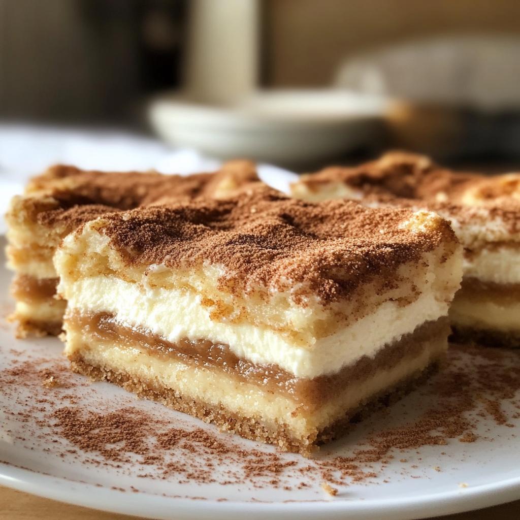 Churro Cheesecake Bars