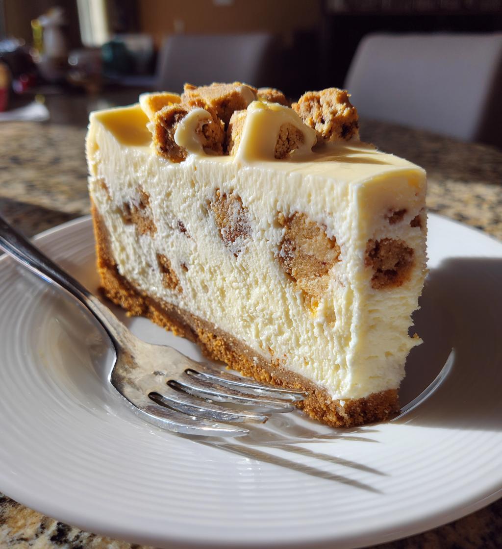 Cookie Dough Cheesecake - detail 1