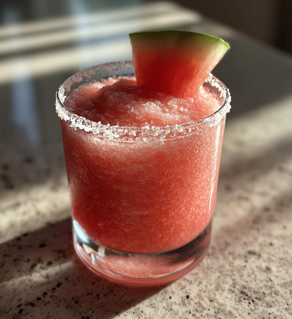 Frozen Watermelon Margarita - detail 1