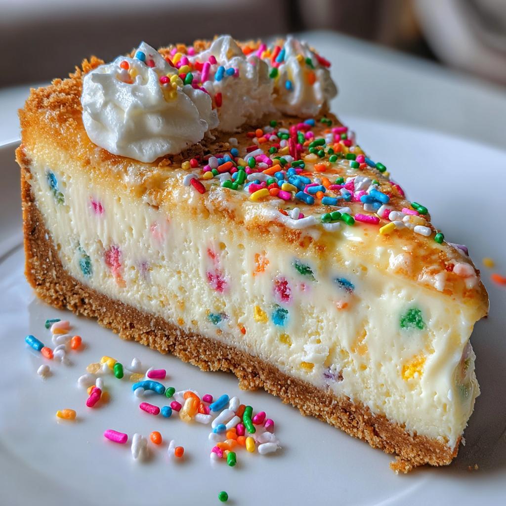 Funfetti Cheesecake - detail 1