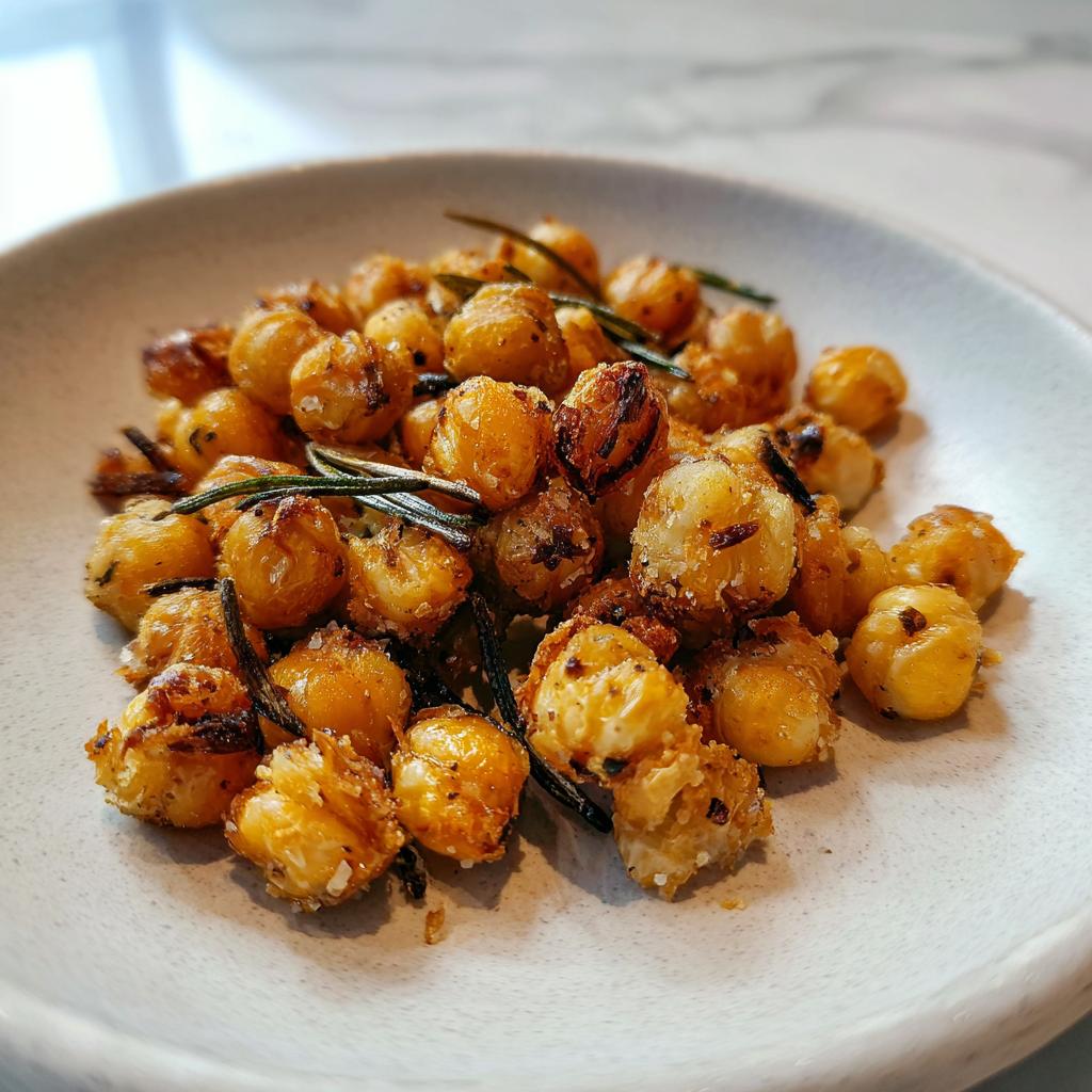 Garlic and Rosemary Chickpea Crisps - detail 1