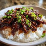 Korean BBQ Beef (Bulgogi-Style) with Sticky Rice