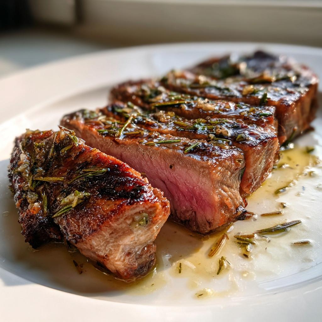 Lemon Herb Grilled Steak