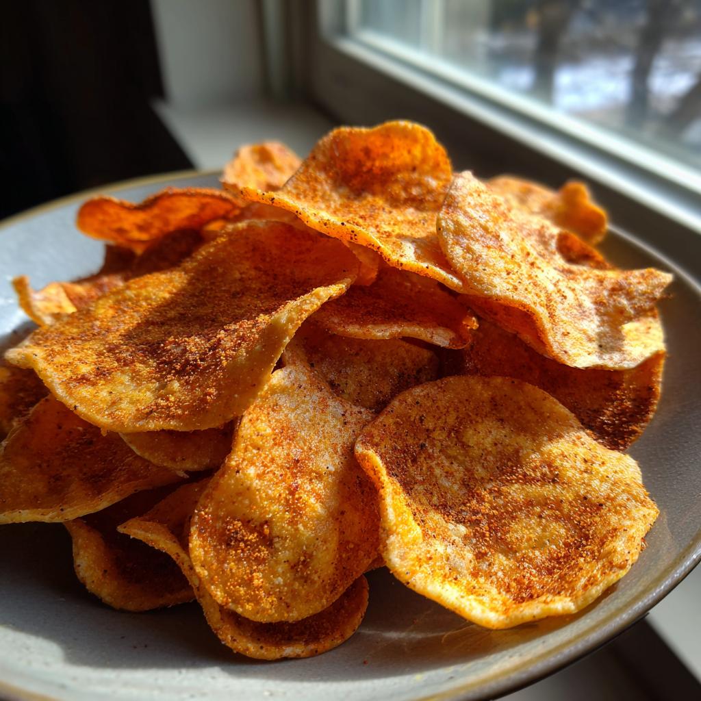 Lentil Chips - detail 1
