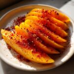 Mango Slices with Chili Powder