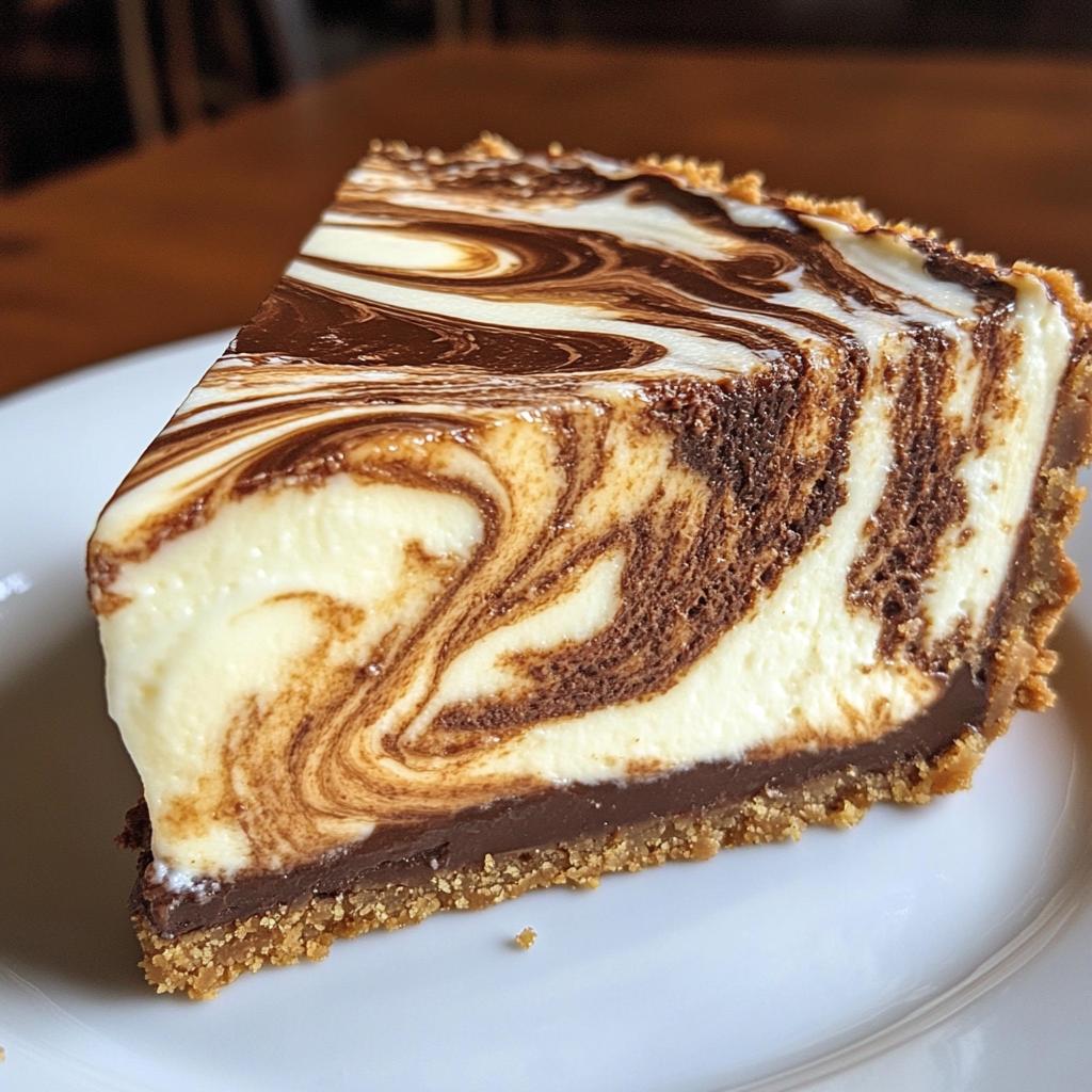 Marble Swirl Cheesecake