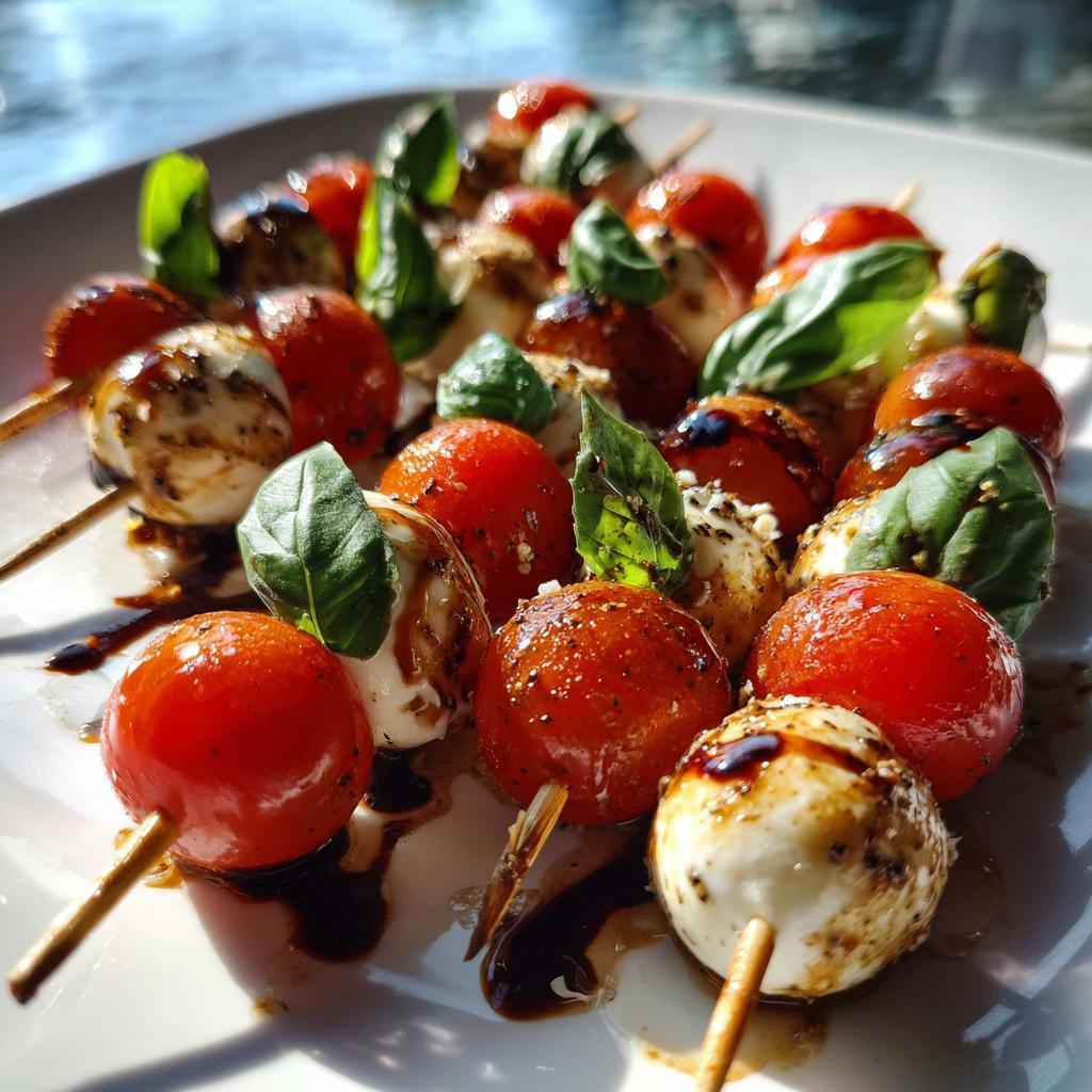 Mini Caprese Skewers