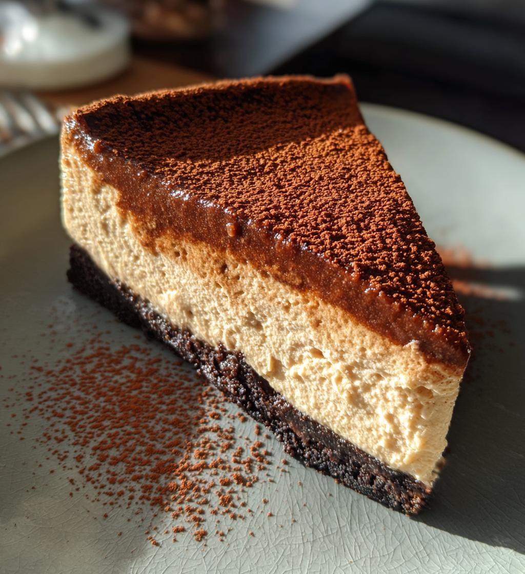 Mocha Cheesecake - detail 1