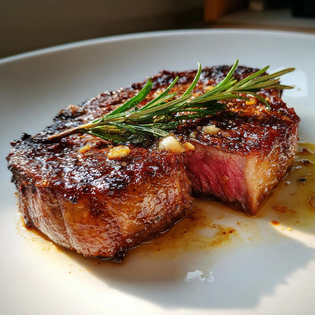 Reverse-Seared Steak